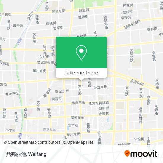 鼎邦丽池 map