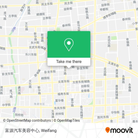 富源汽车美容中心 map