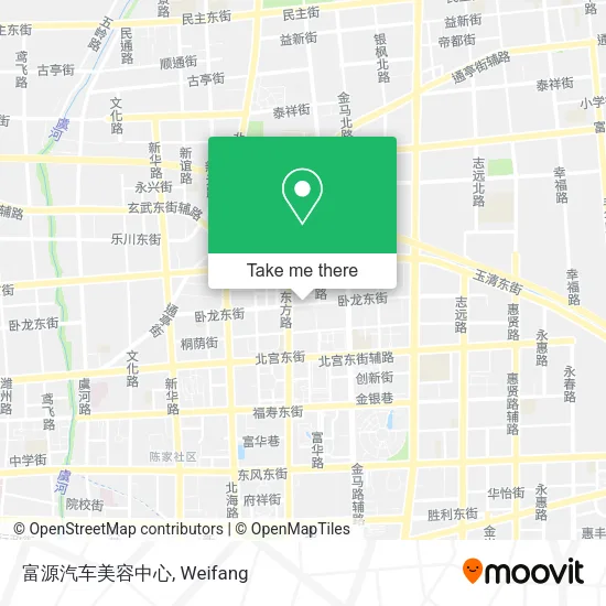 富源汽车美容中心 map