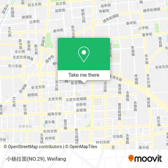 小杨拉面(NO.29) map
