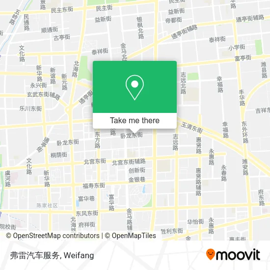 弗雷汽车服务 map
