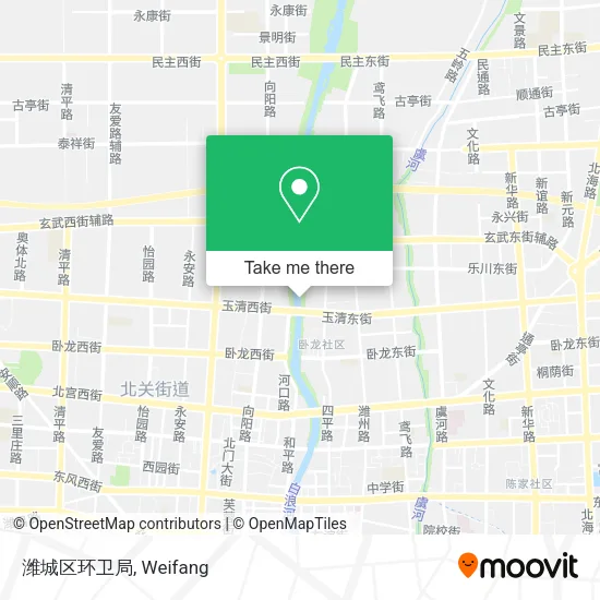 潍城区环卫局 map