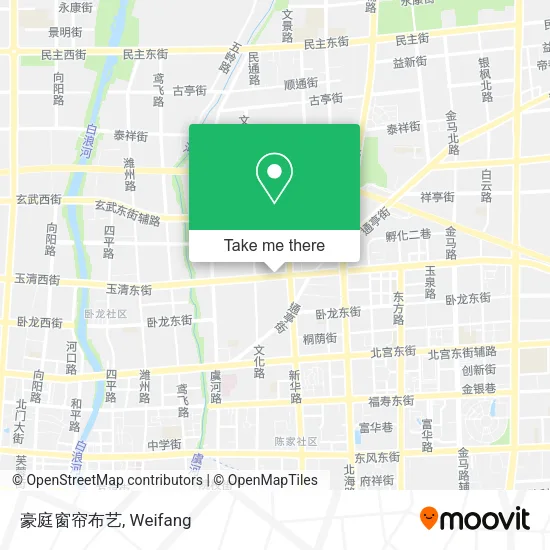 豪庭窗帘布艺 map