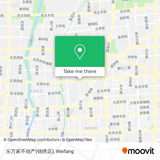 乐万家不动产(锦绣店) map