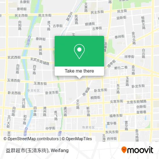 益群超市(玉清东街) map