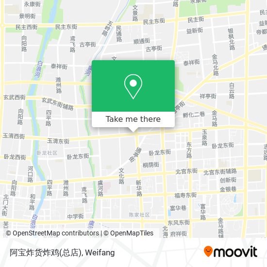 阿宝炸货炸鸡(总店) map