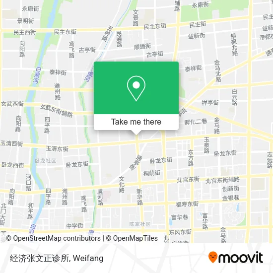 经济张文正诊所 map