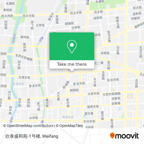 欣泰盛和苑-1号楼 map