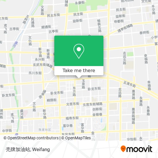 壳牌加油站 map