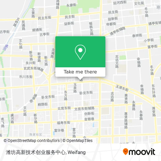 潍坊高新技术创业服务中心 map