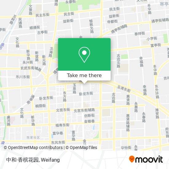 中和·香槟花园 map