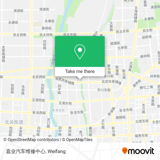 嘉业汽车维修中心 map
