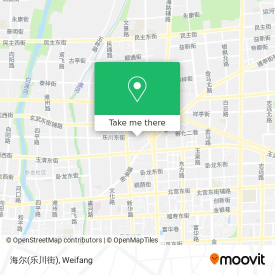 海尔(乐川街) map