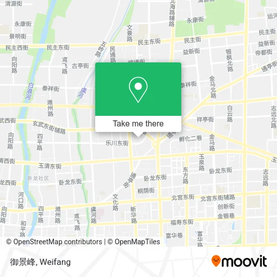御景峰 map