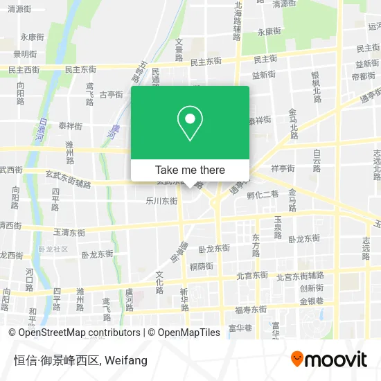 恒信·御景峰西区 map