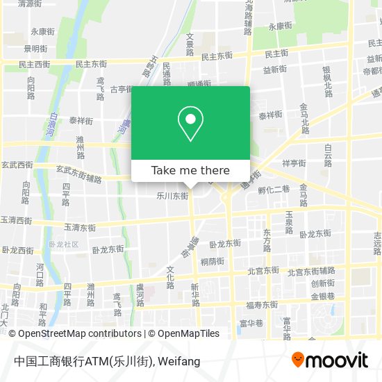 中国工商银行ATM(乐川街) map