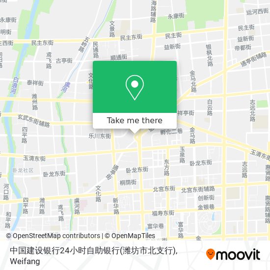 中国建设银行24小时自助银行(潍坊市北支行) map