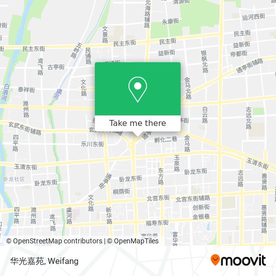 华光嘉苑 map