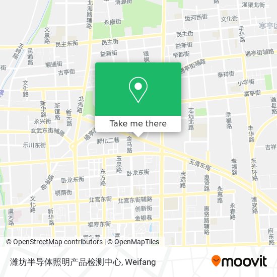 潍坊半导体照明产品检测中心 map