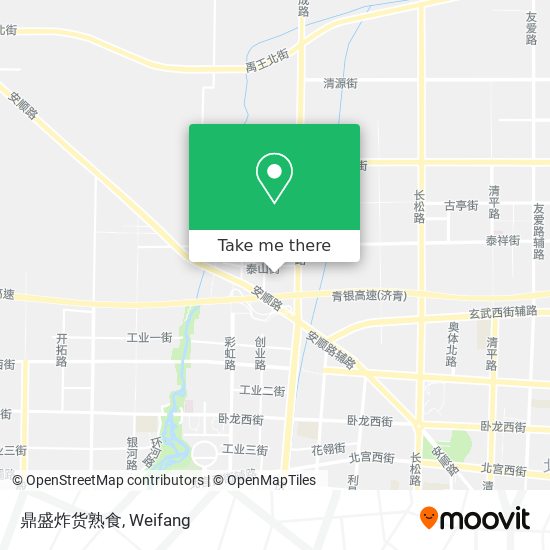 鼎盛炸货熟食 map