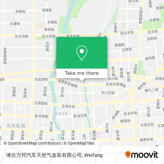 潍坊万邦汽车天然气改装有限公司 map