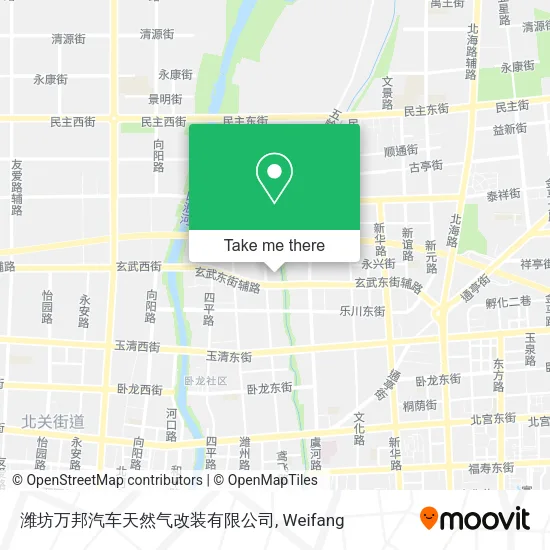 潍坊万邦汽车天然气改装有限公司 map