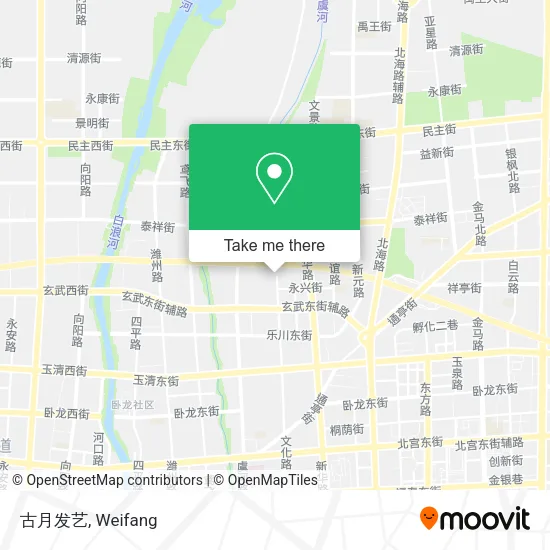 古月发艺 map