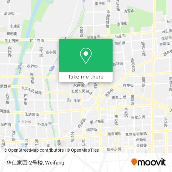 华仕家园-2号楼 map