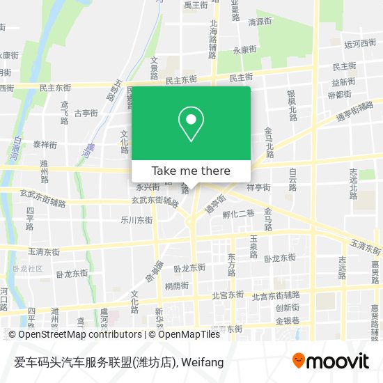 爱车码头汽车服务联盟(潍坊店) map