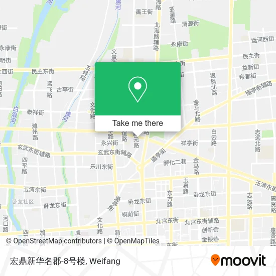 宏鼎新华名郡-8号楼 map