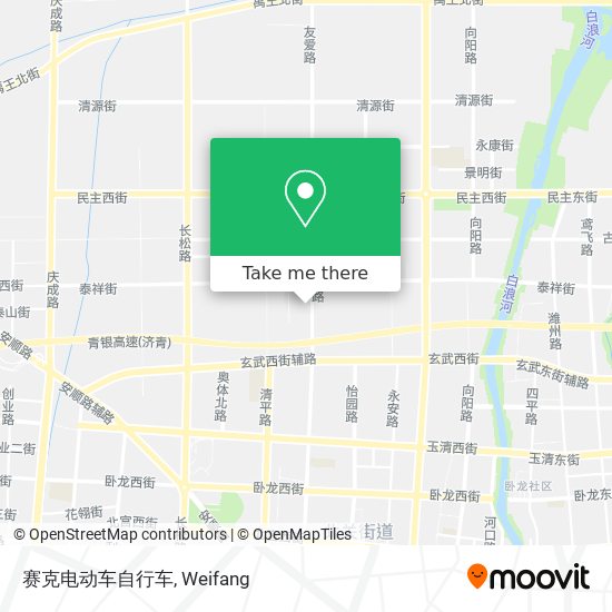 赛克电动车自行车 map