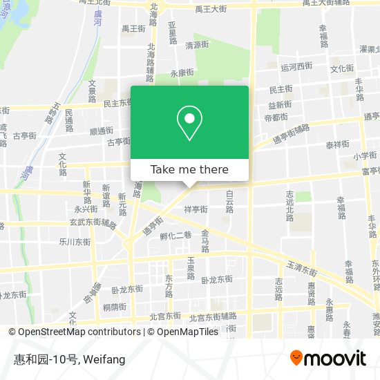 惠和园-10号 map