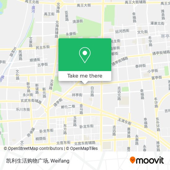 凯利生活购物广场 map