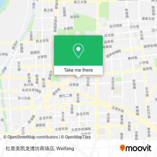 红星美凯龙潍坊商场店 map