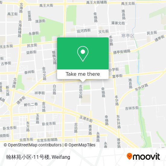 翰林苑小区-11号楼 map