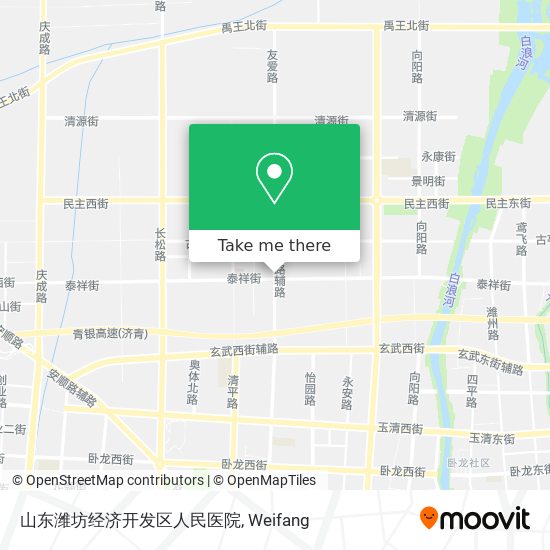 山东潍坊经济开发区人民医院 map