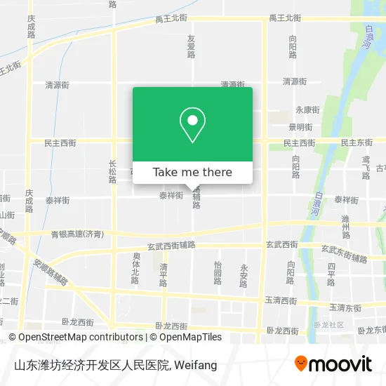 山东潍坊经济开发区人民医院 map