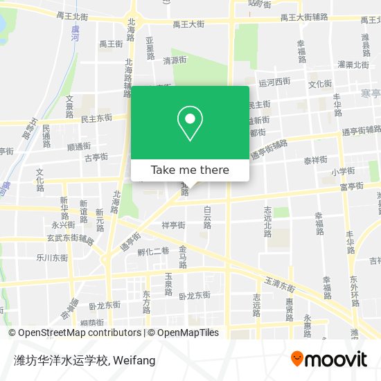 潍坊华洋水运学校 map