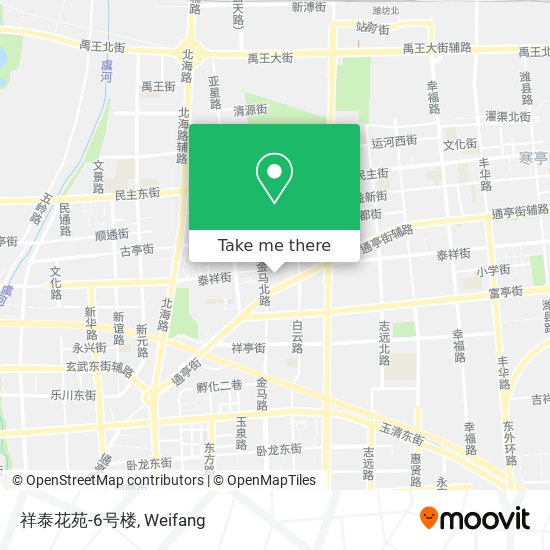 祥泰花苑-6号楼 map