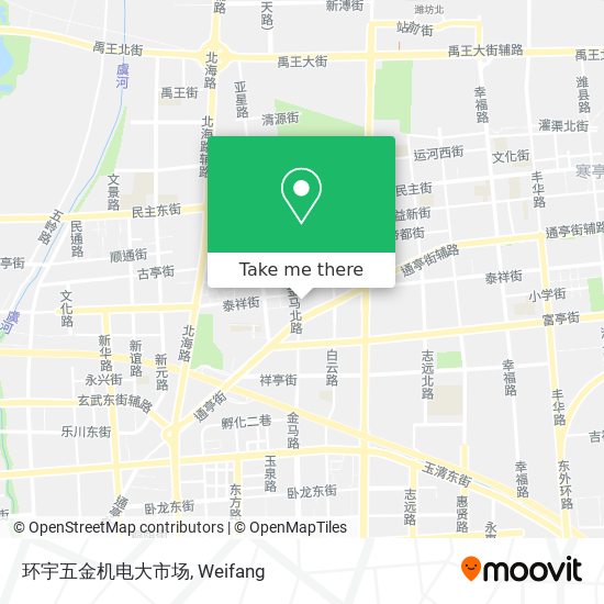 环宇五金机电大市场 map