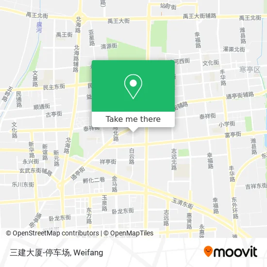 三建大厦-停车场 map