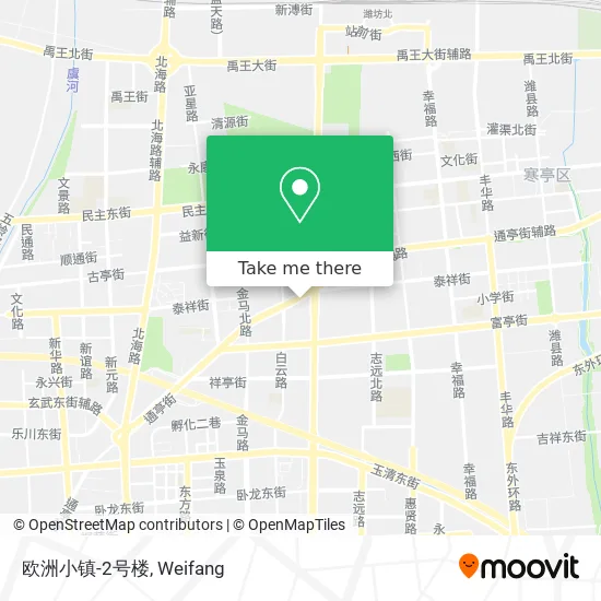 欧洲小镇-2号楼 map