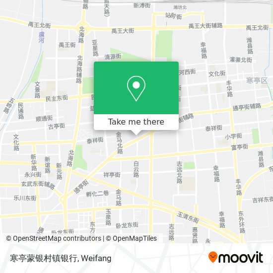 寒亭蒙银村镇银行 map