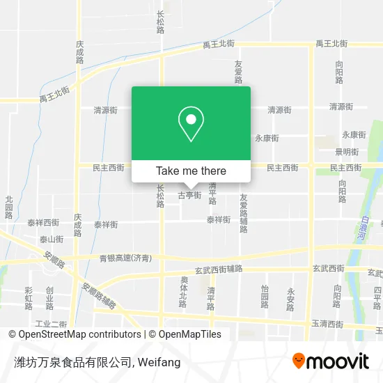 潍坊万泉食品有限公司 map