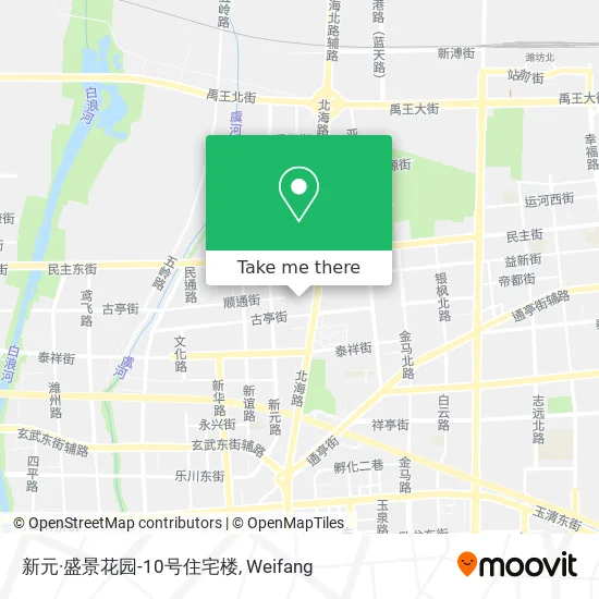 新元·盛景花园-10号住宅楼 map