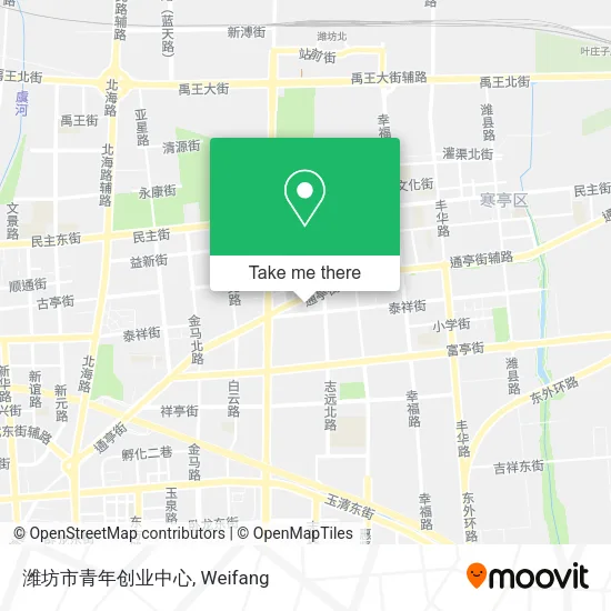 潍坊市青年创业中心 map