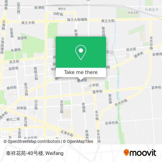 泰祥花苑-40号楼 map
