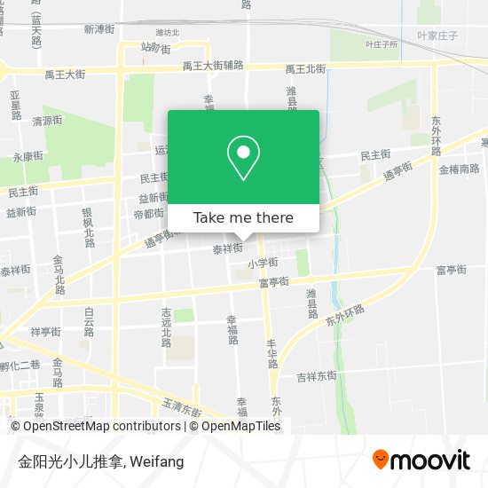 金阳光小儿推拿 map