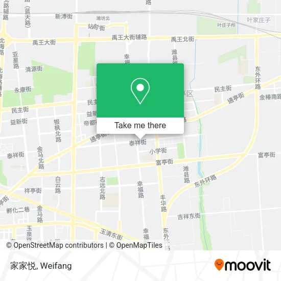 家家悦 map