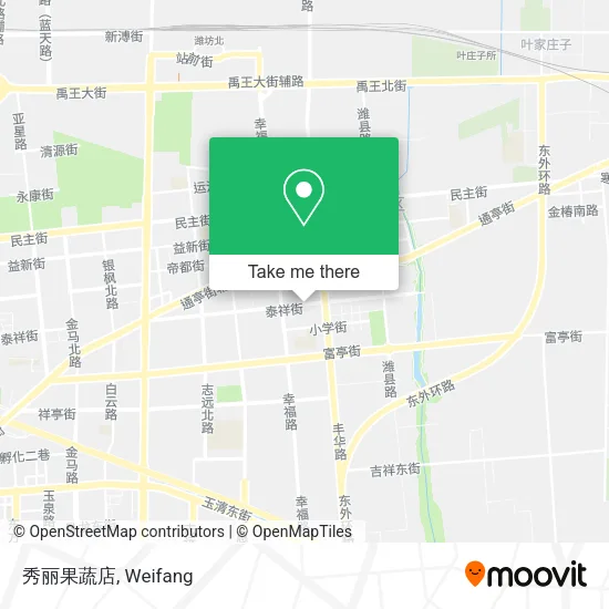 秀丽果蔬店 map